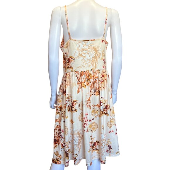 Yathon Floral Polka Dot Boho Print Spaghetti Strap Sundresses Womens Sz XL 3-Pk - Picture 10 of 16